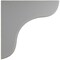Ekena Millwork 1 3/4"W x 10 1/2"D x 10 1/2"H Eaton Wood Vintage Decor Bracket, Pebble Grey BKTWD02X11X11EAPG - alternate 3